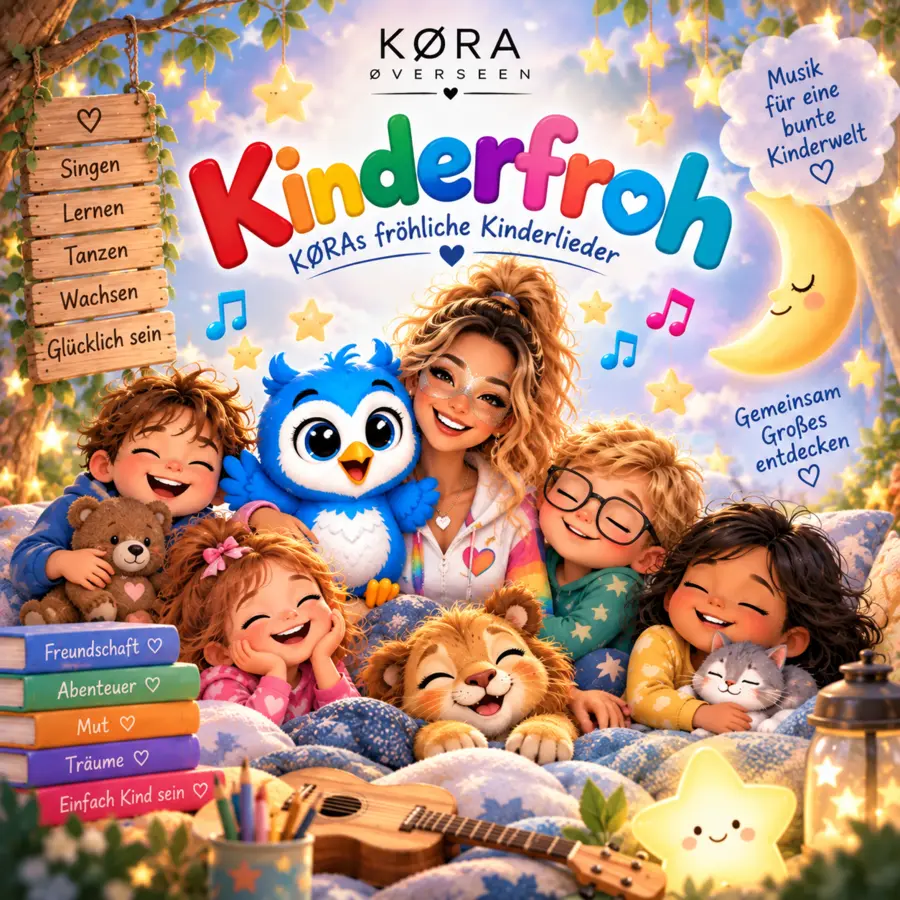 KØRA ØVERSEEN – Kinderfroh Albumcover